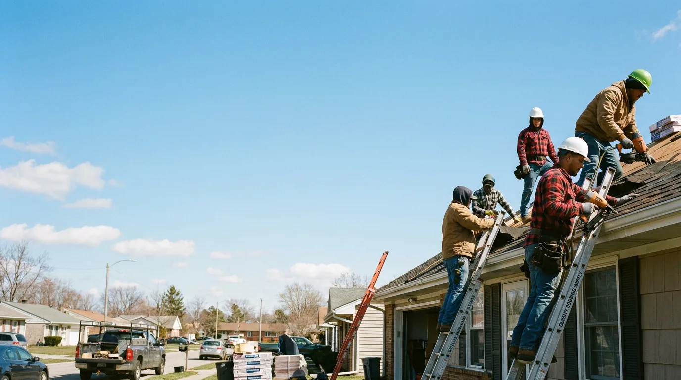 Roofing in Pleasant Prairie, WI near me